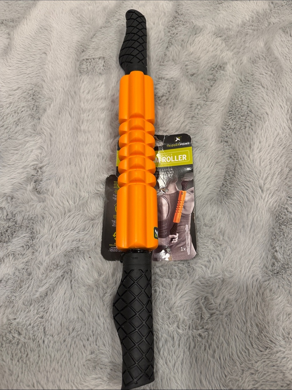 Orange Rigid Muscle Roller Stick